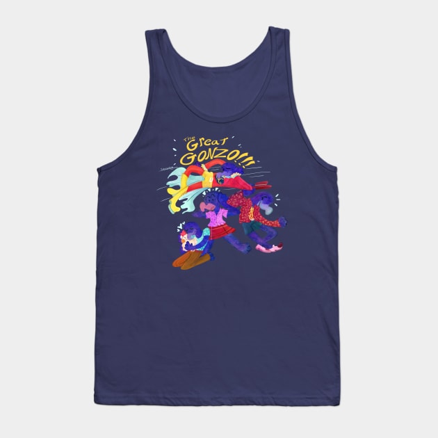 THE GREAT GONZO!!! 🎆 Tank Top by robodots